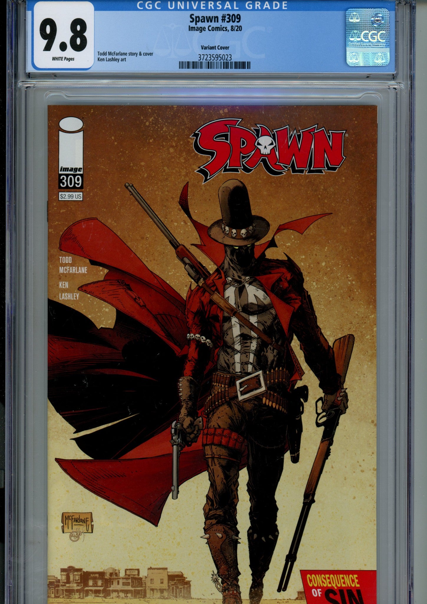 Spawn 309 CGC 9.8 (NM/M) (2020) McFarlane Variant 