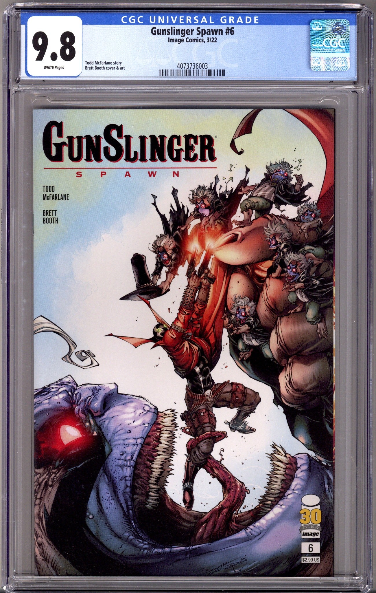 Gunslinger Spawn 6 CGC 9.8 (NM/M) (2022)