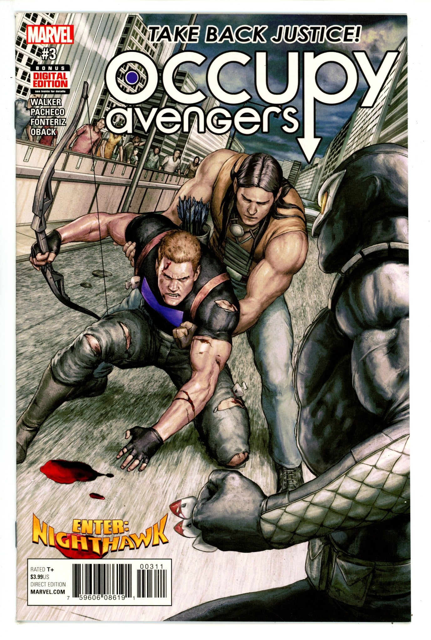 Occupy Avengers 3 High Grade (2017) 