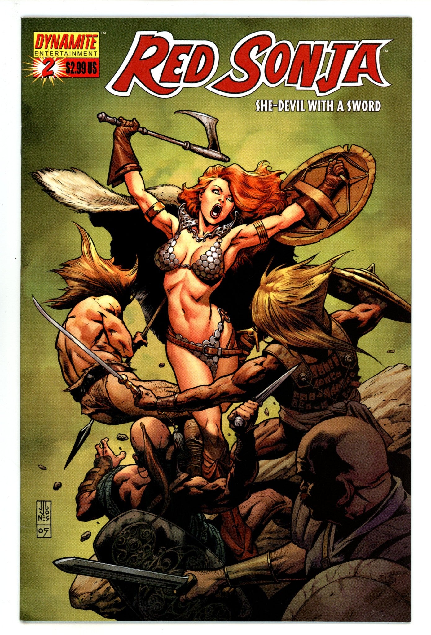 Red Sonja Vol 1 2 Mid Grade (2005) 