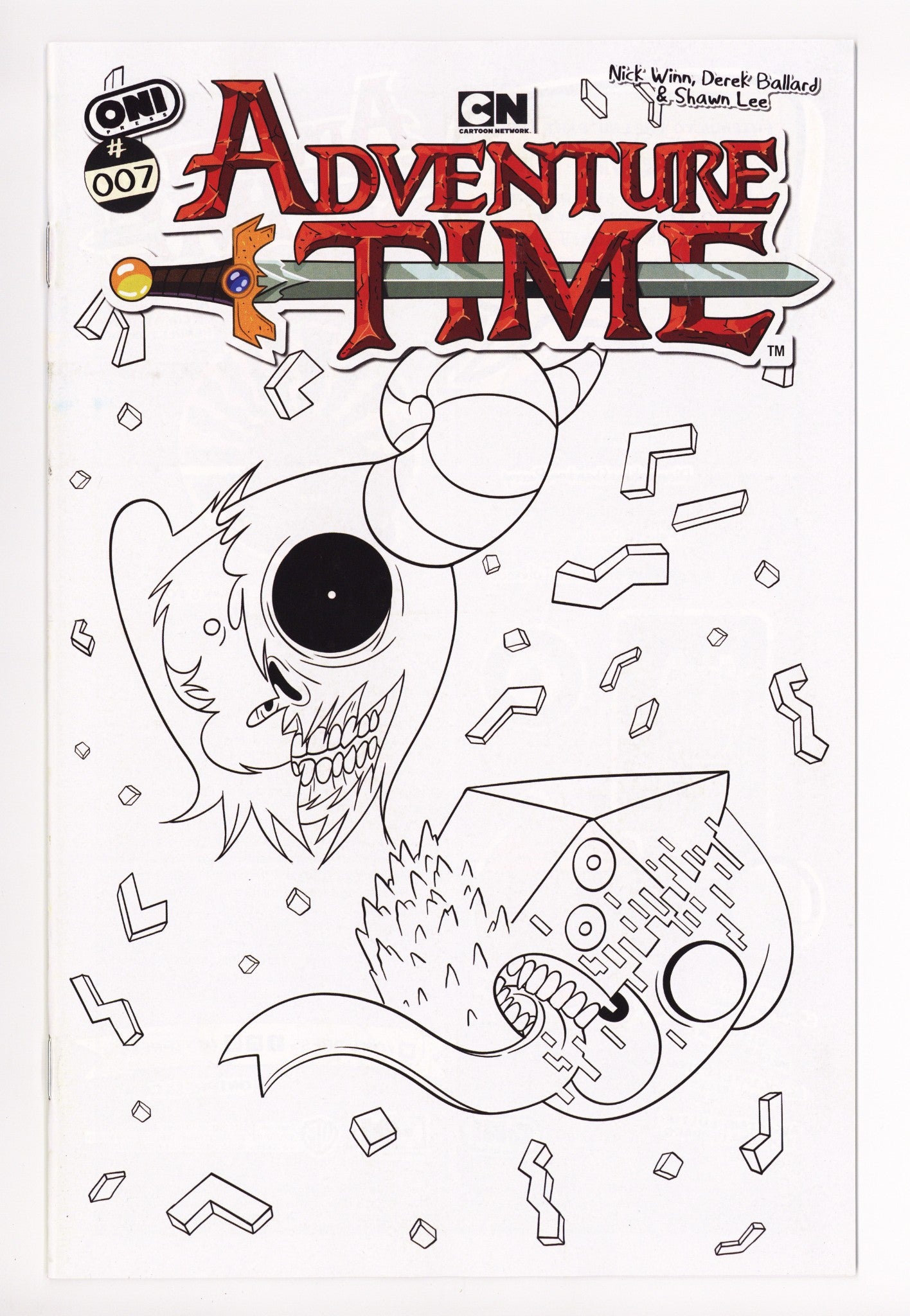 Adventure Time 7 Winn B&W Incentive NM- (2025)