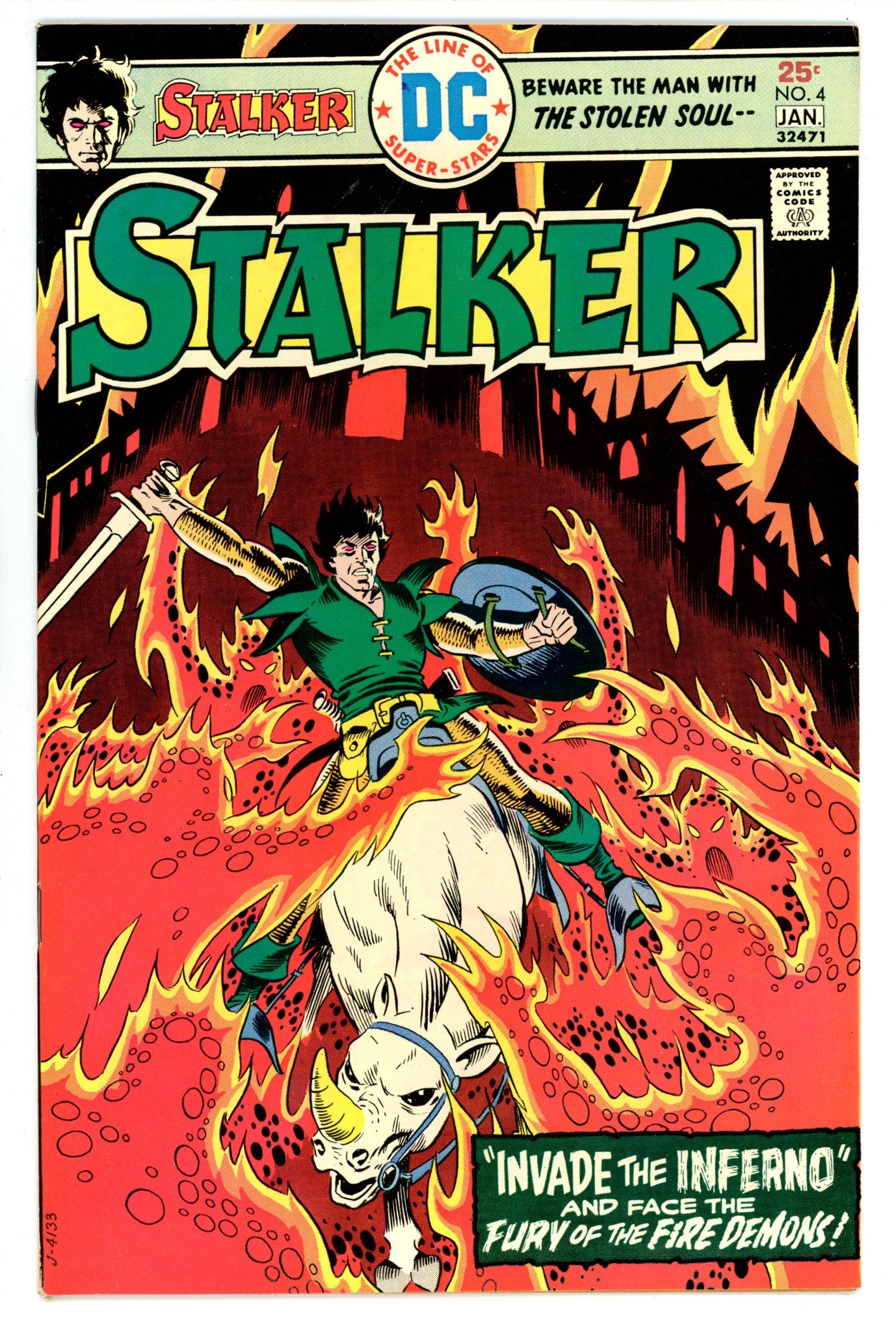 Stalker  4  VF/NM (9.0)  (1975)   