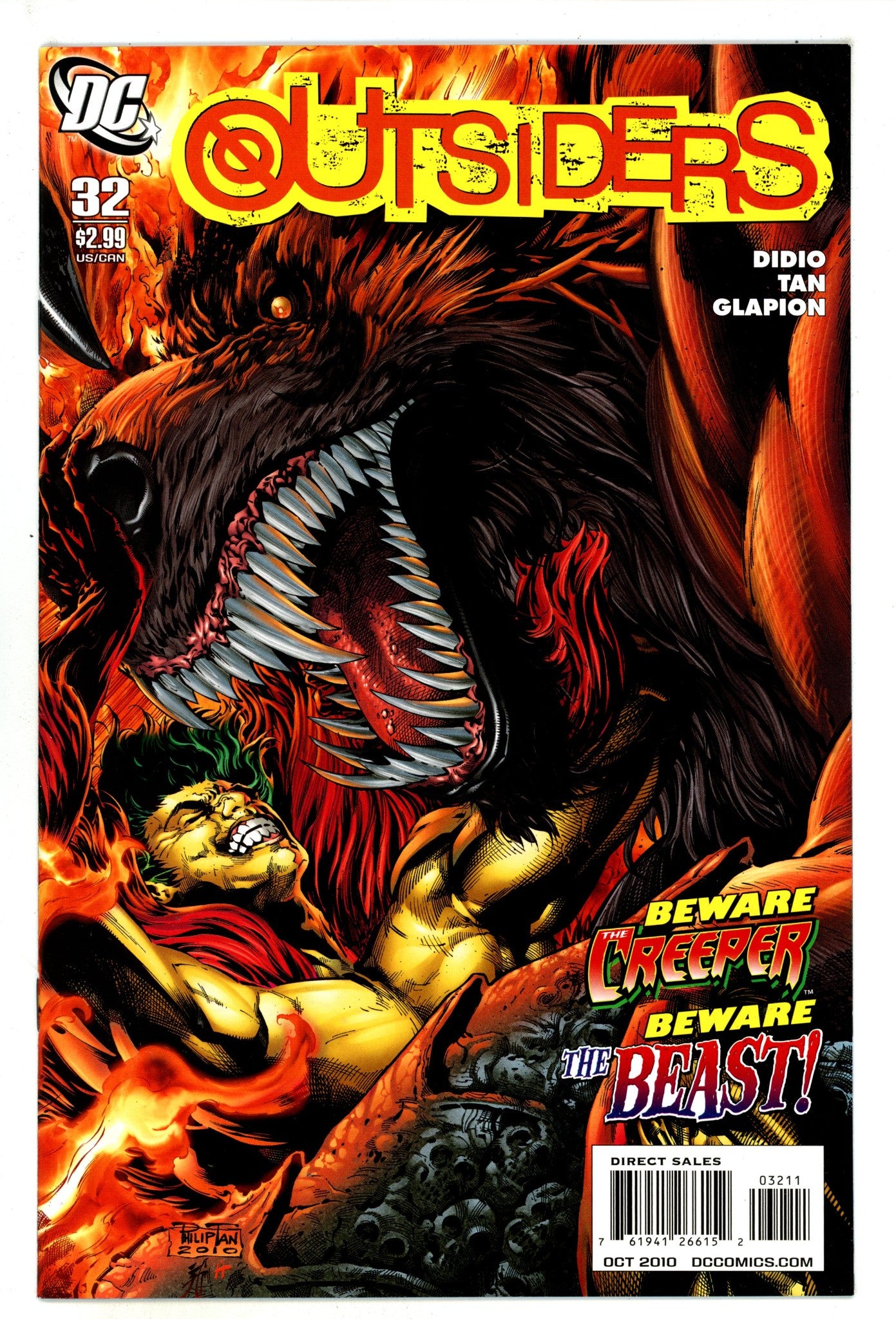 The Outsiders Vol 4 32 High Grade (2010) 