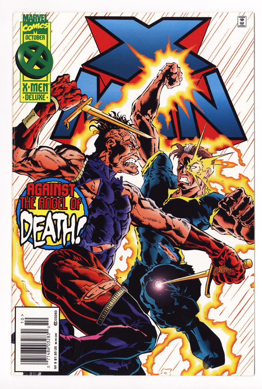 X-Man 8 High Grade (1995) Newsstand 
