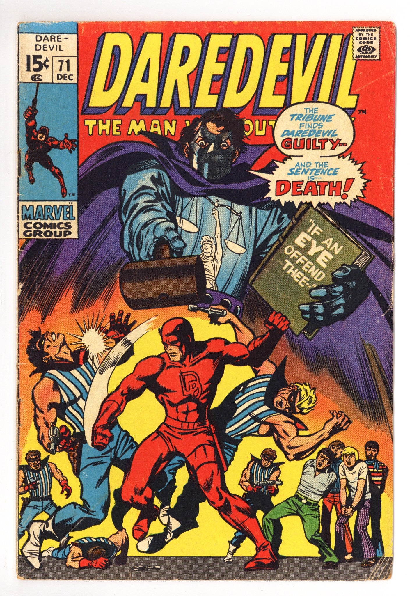 Daredevil Vol 1 71 VG (4.0) (1970) 