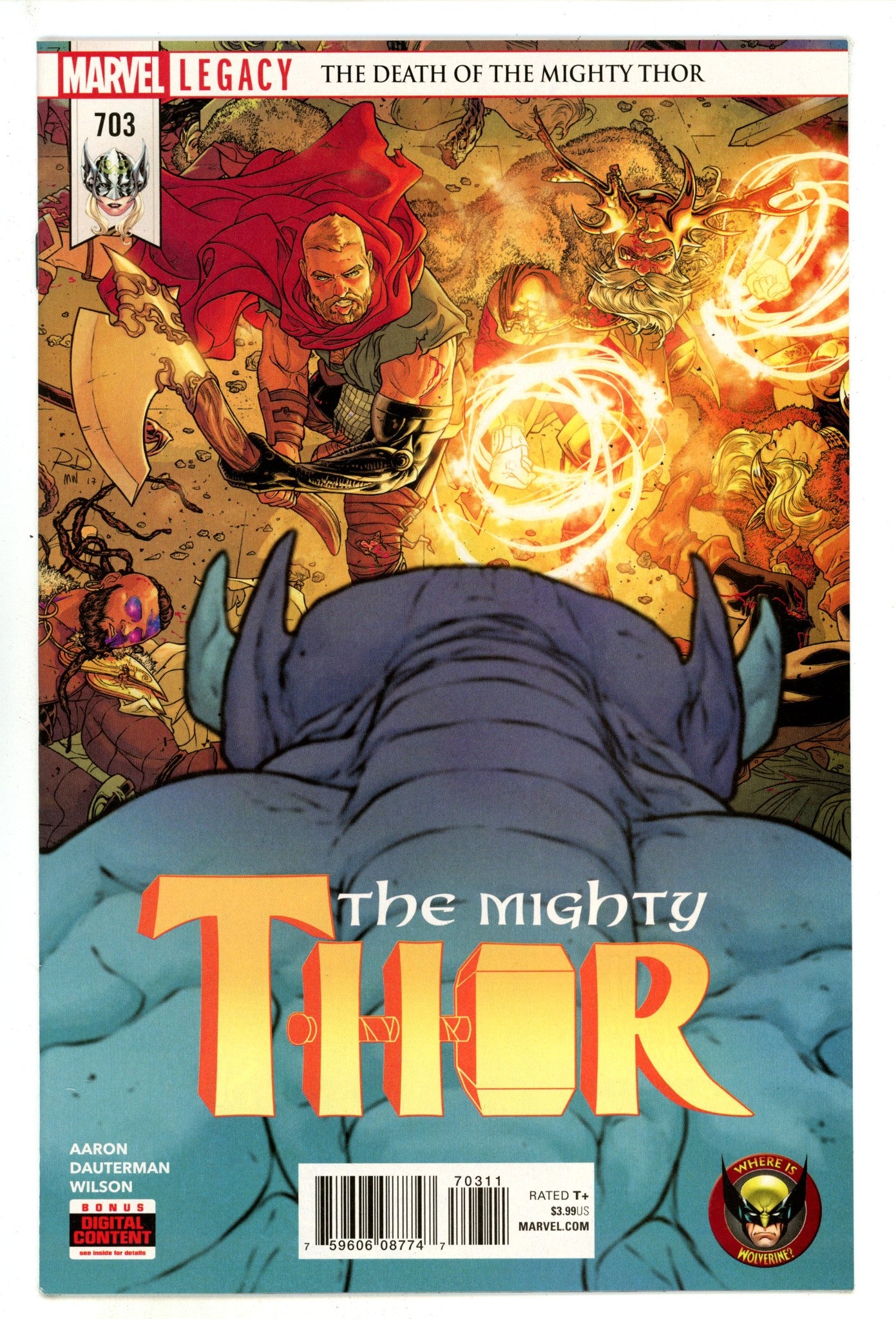 Mighty Thor Vol 2 703 High Grade (2018) 