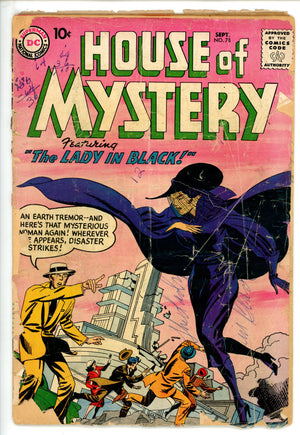 House of Mystery Vol 1 78 Cover Detached, Spine Split FR (1958)