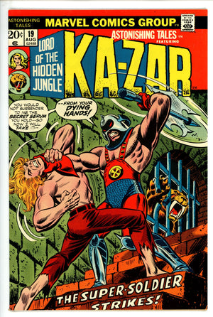 Ka-Zar Vol 2 19 VF+ (1976)
