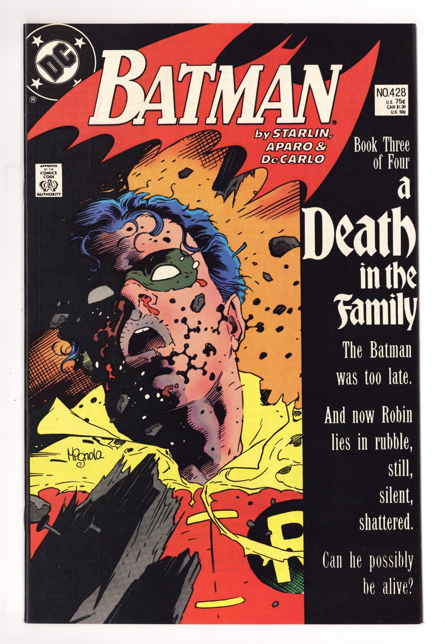 Batman Vol 1 428 NM- (9.2) (1988) 