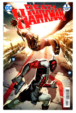 Death of Hawkman 1 High Grade (2016) Tan Variant