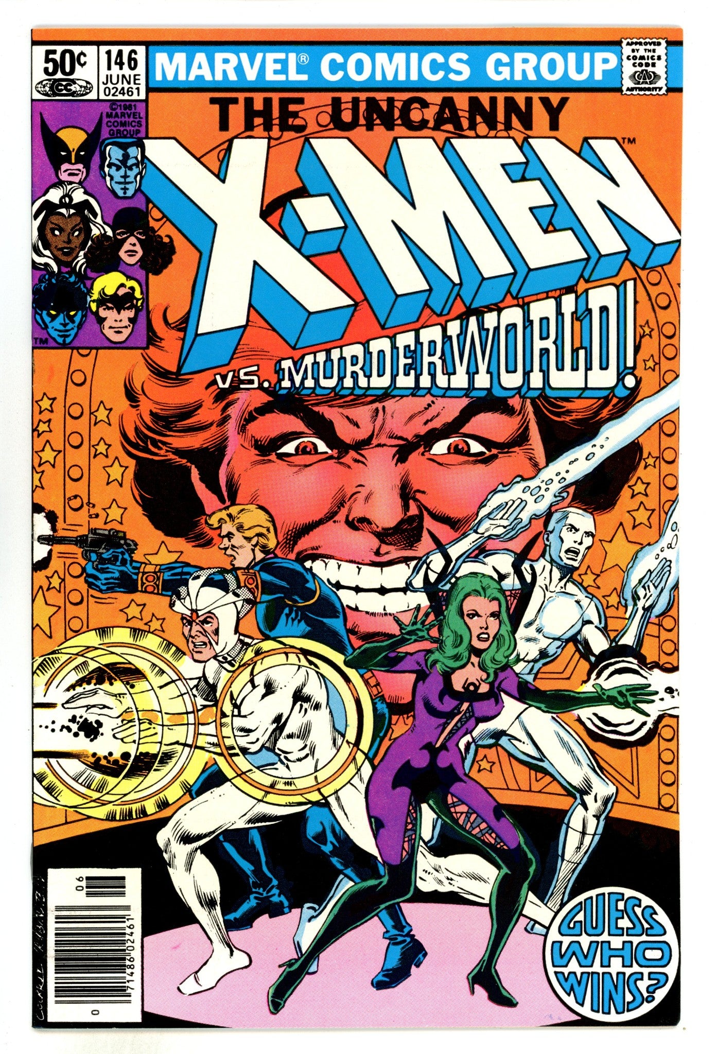 The Uncanny X-Men Vol 1 146  VF+ (8.5)  (1981)  Newsstand  