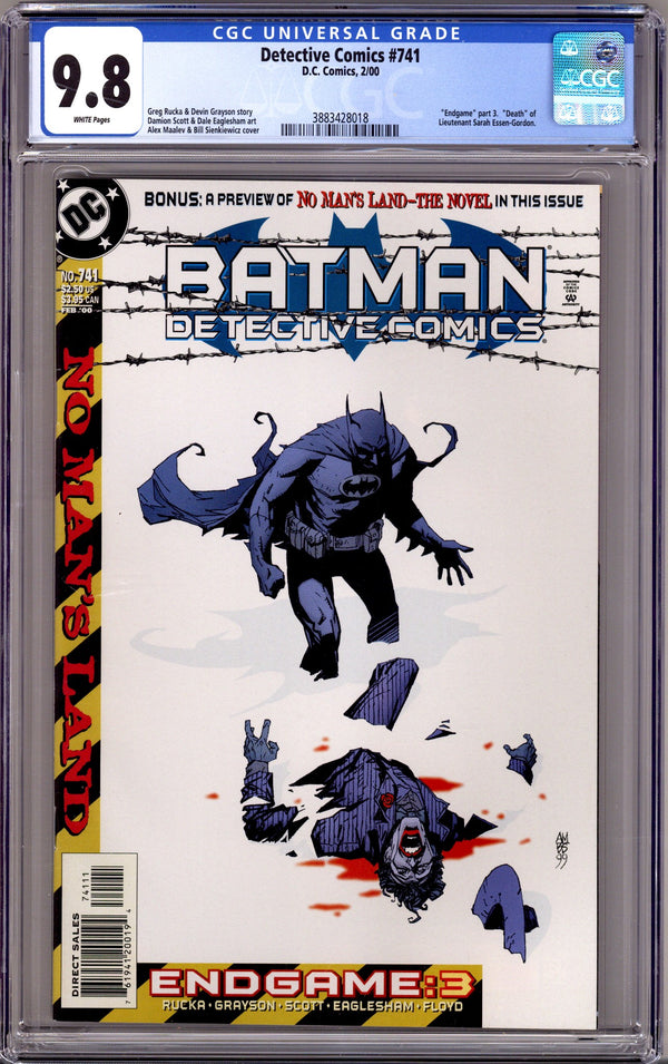 Detective Comics Vol 1 741 CGC 9.8 (NM/M) (2000)