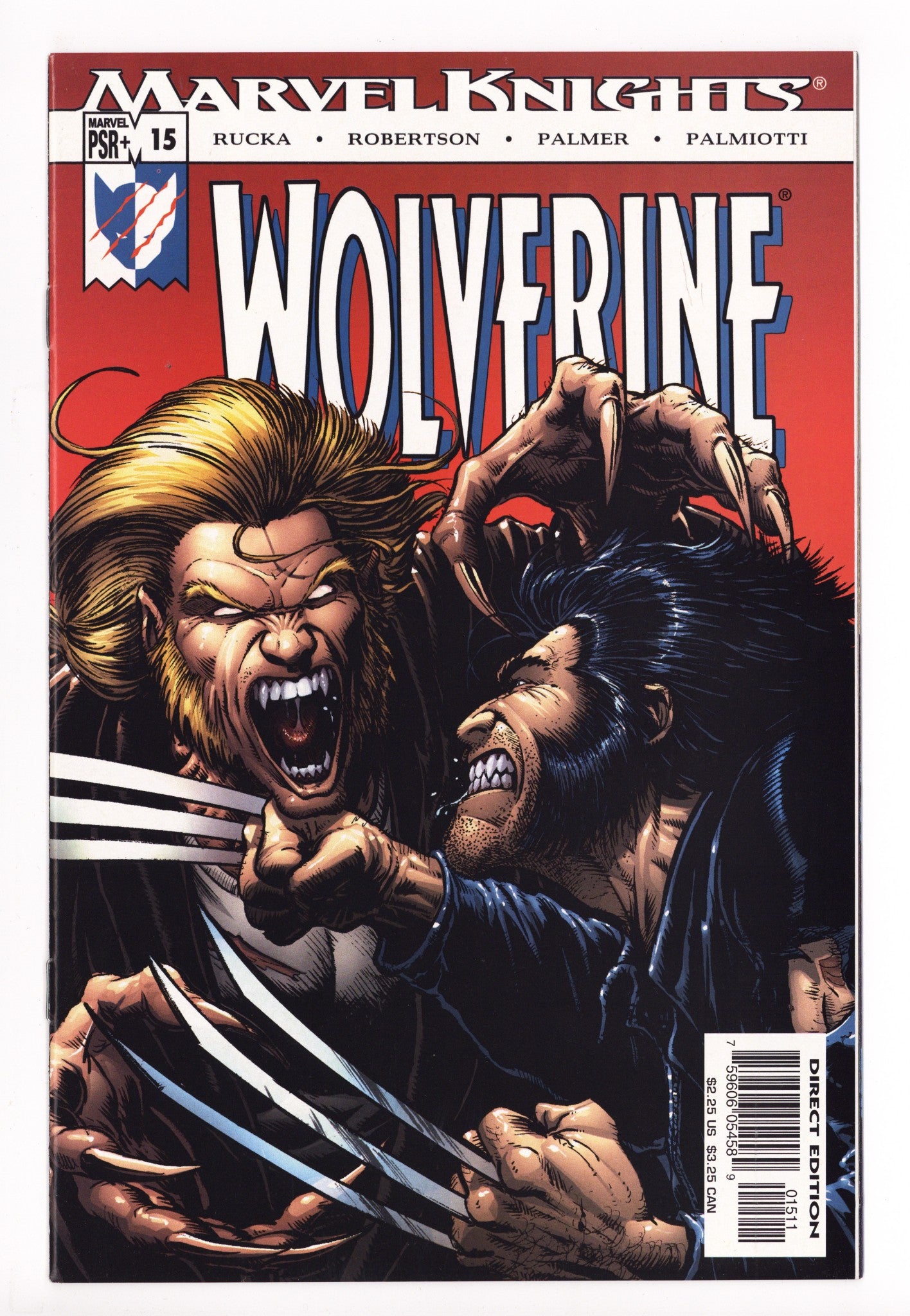 Wolverine Vol 3 15 High Grade (2004) 