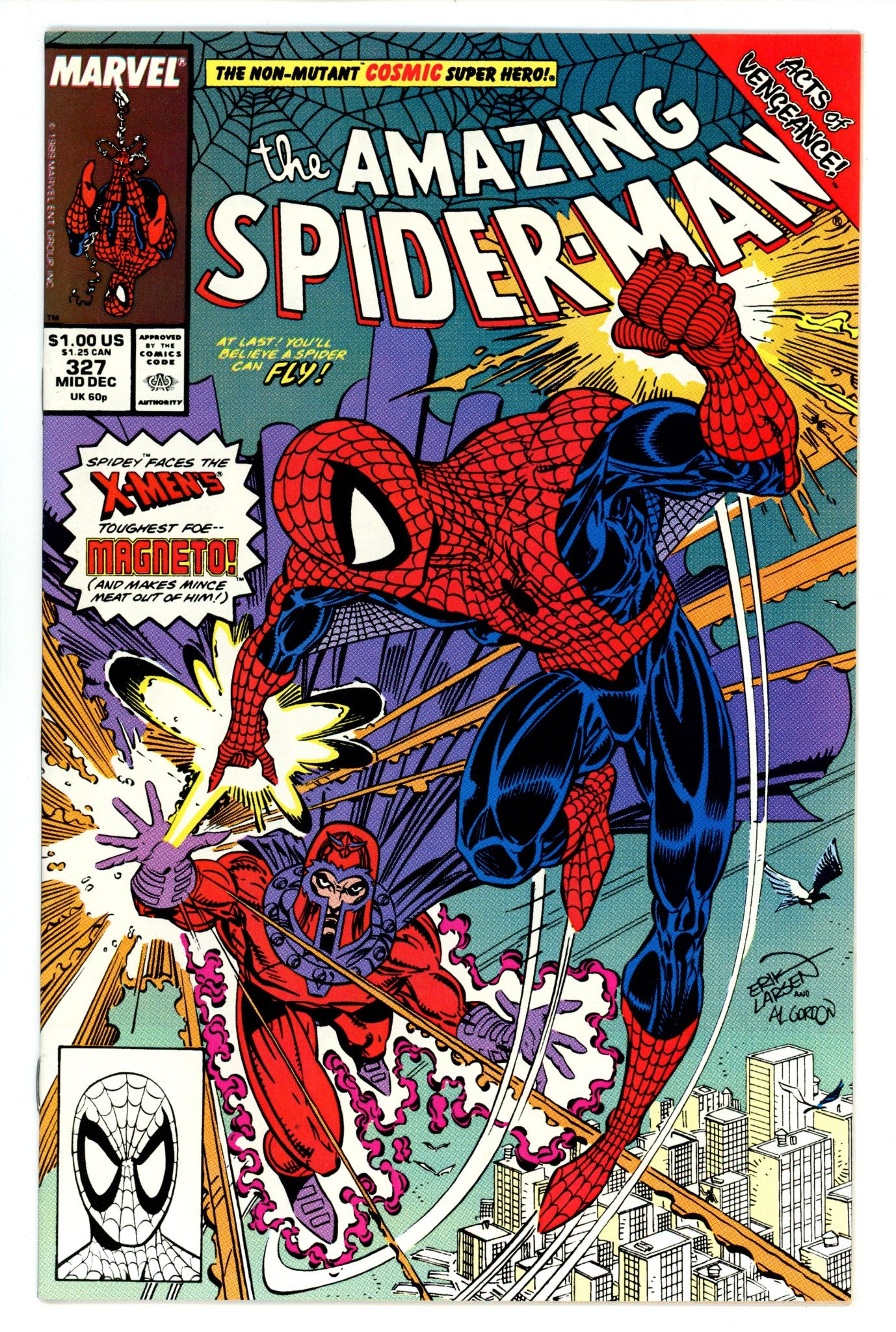 The Amazing Spider-Man Vol 1 327 VF- (7.5) (1989) 