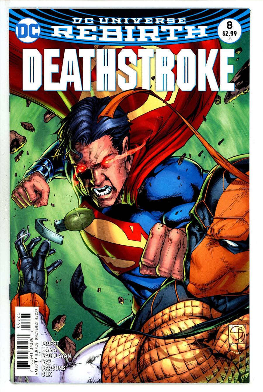 Deathstroke Vol 4 8 Davis Variant (2016)