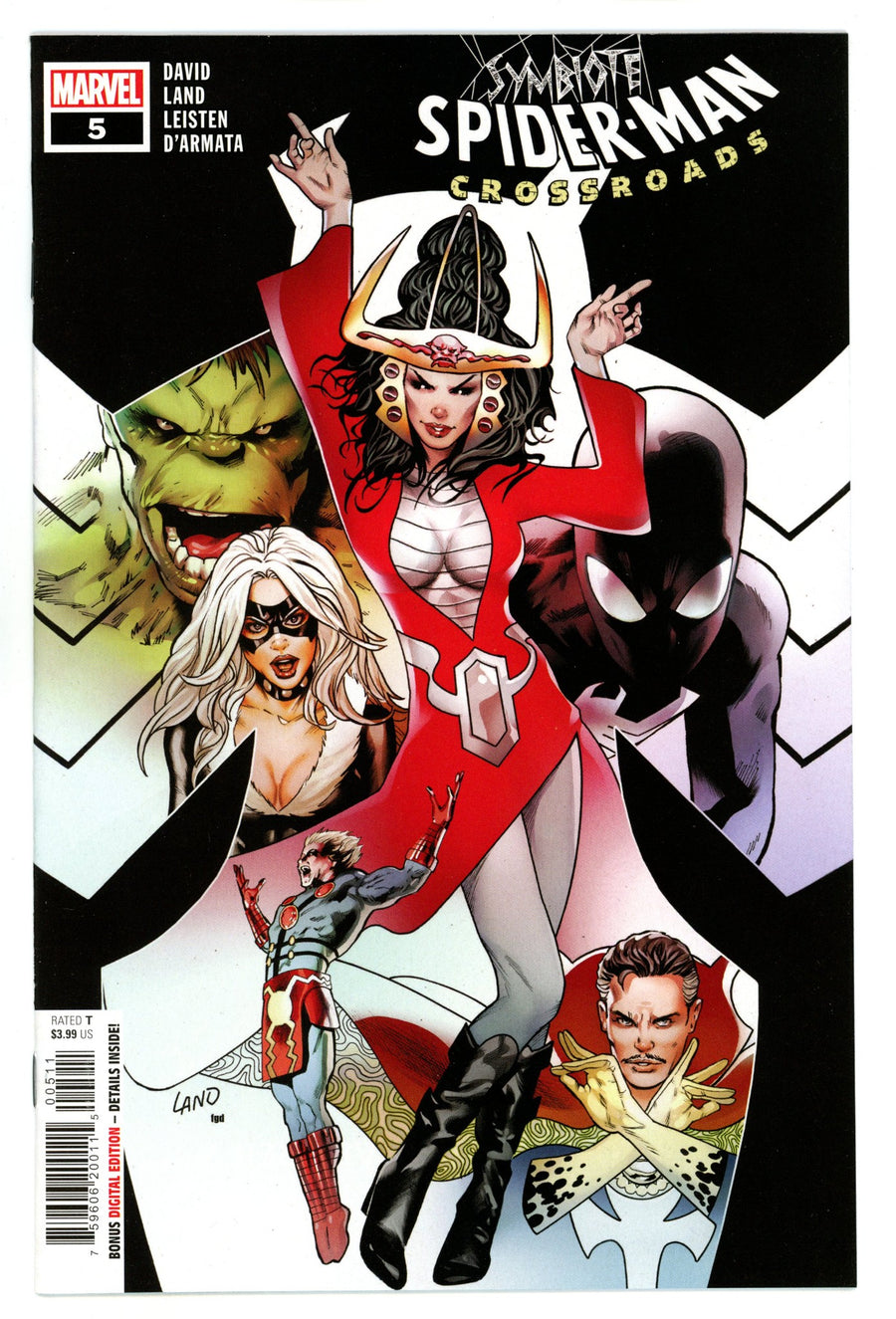 Symbiote Spider-Man: Crossroads  5  High Grade  (2022)  