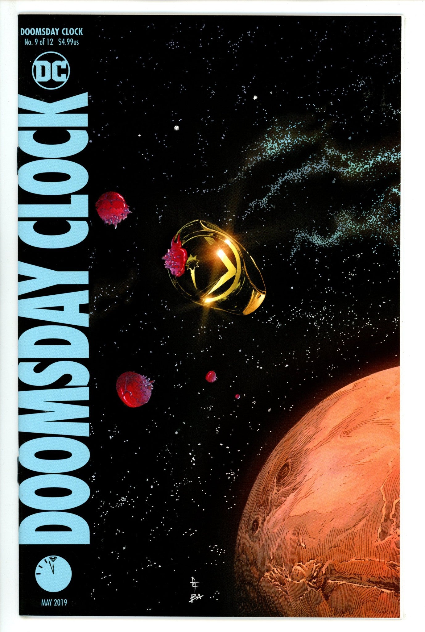 Doomsday Clock 9 Frank Variant (2019)