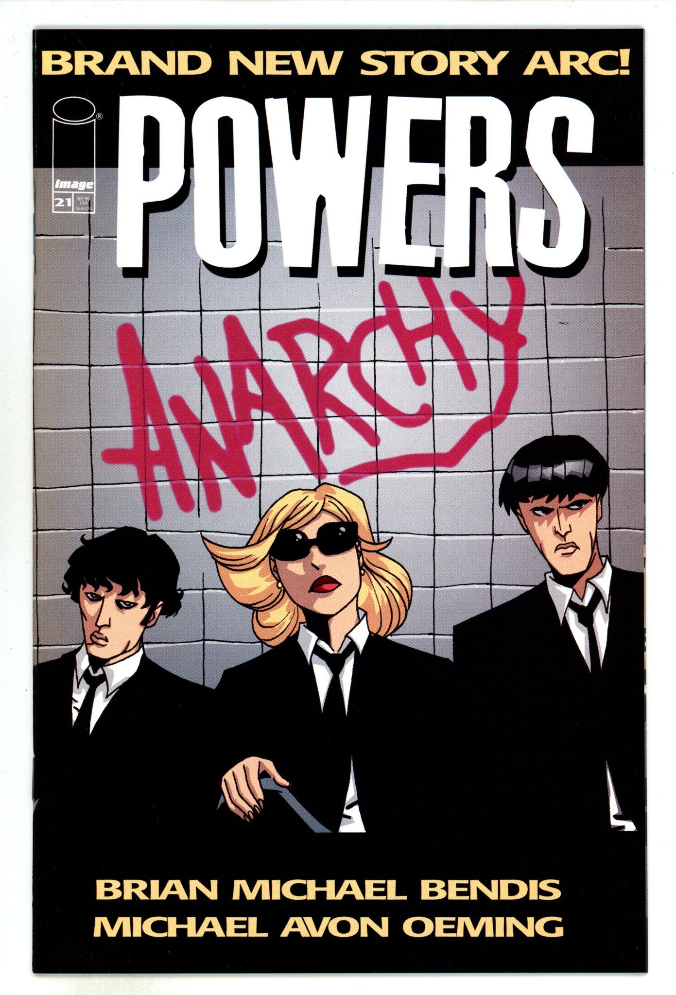 Powers Vol 1 21 High Grade (2002) 