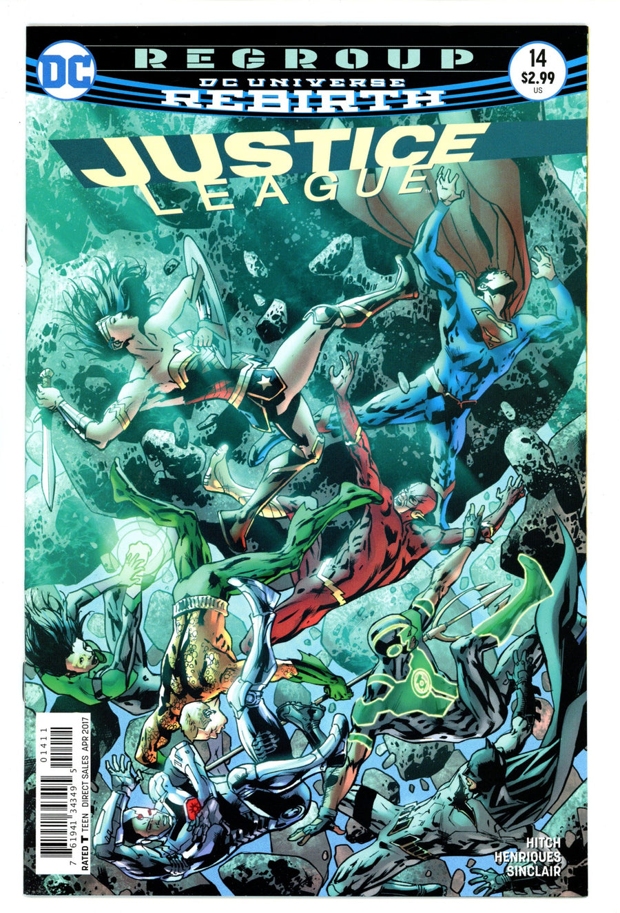 Justice League Vol 2 14 High Grade (2017) 