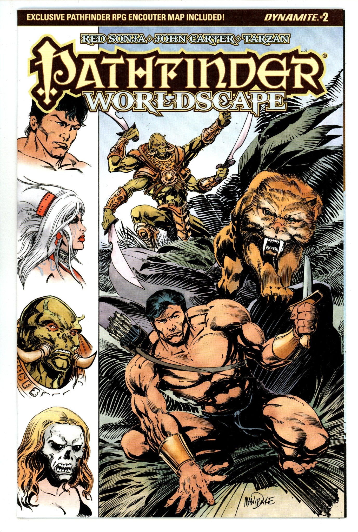 Pathfinder: Worldscape 2 High Grade (2016) Mandrake Variant 