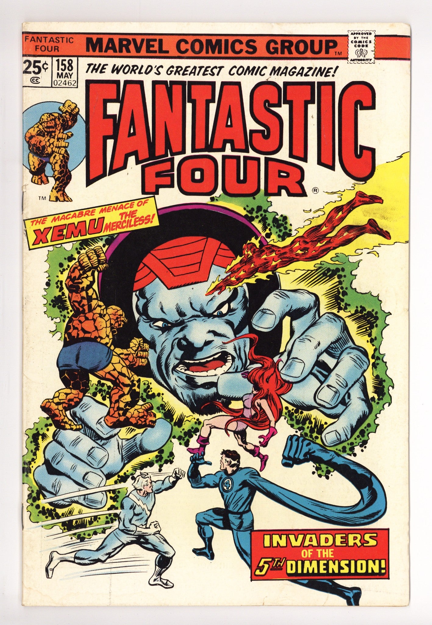 Fantastic Four Vol 1 158 VG/FN (5.0) (1975) 