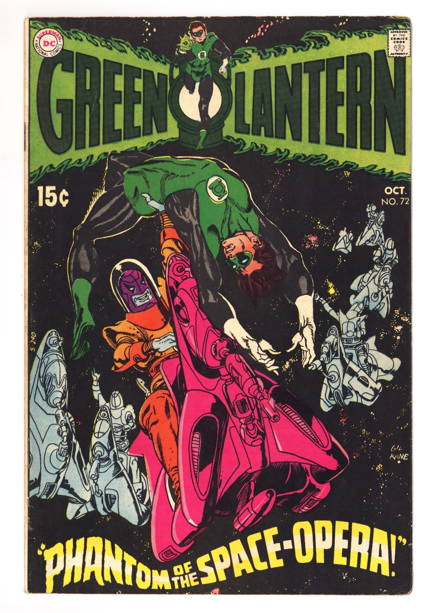 Green Lantern Vol 2 72  VG/FN (5.0)   (1969)        