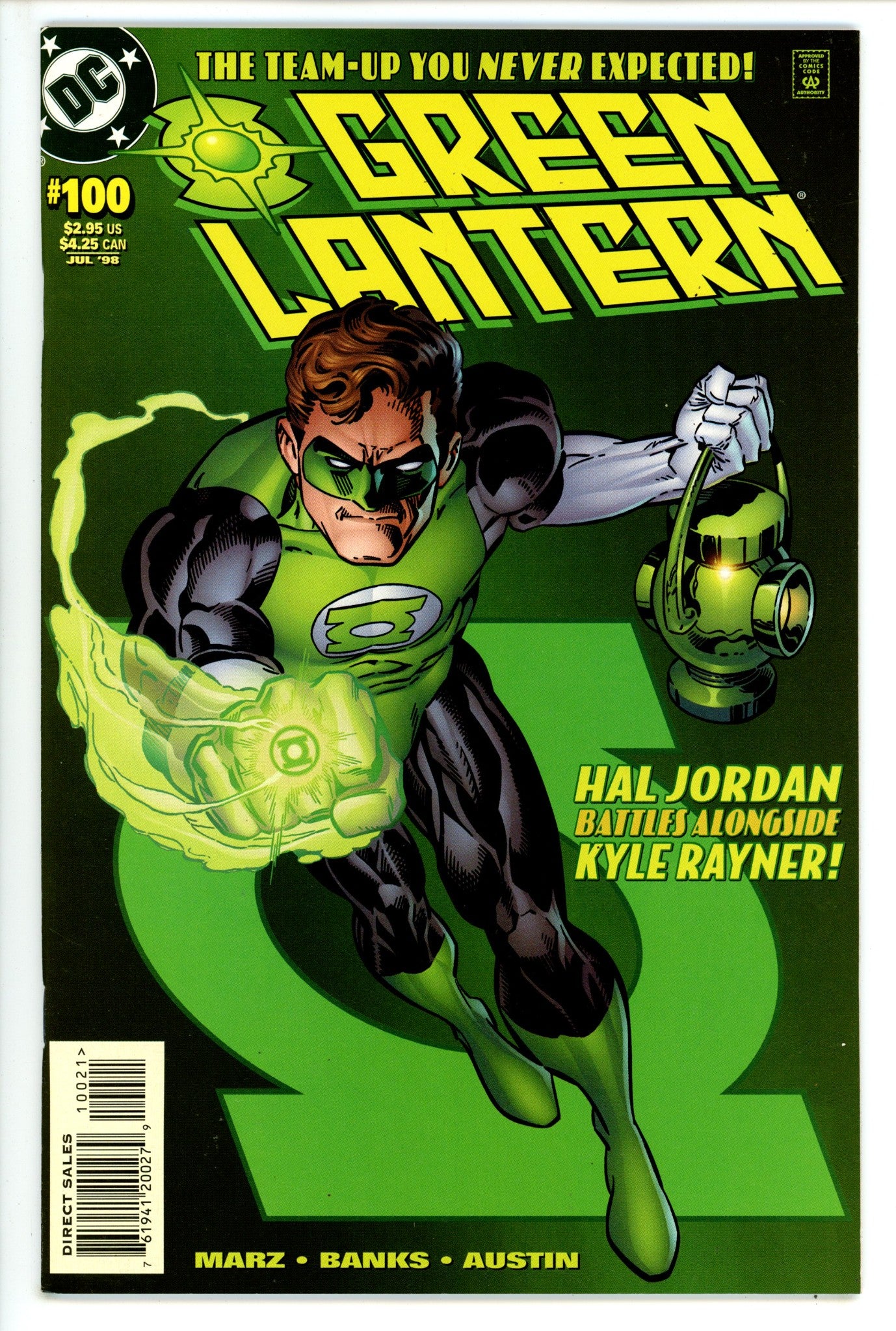 Green Lantern Vol 3 100 Banks Variant (1998)