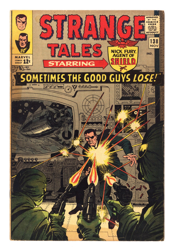 Strange Tales Vol 1 138 FN+ (6.5) (1965)