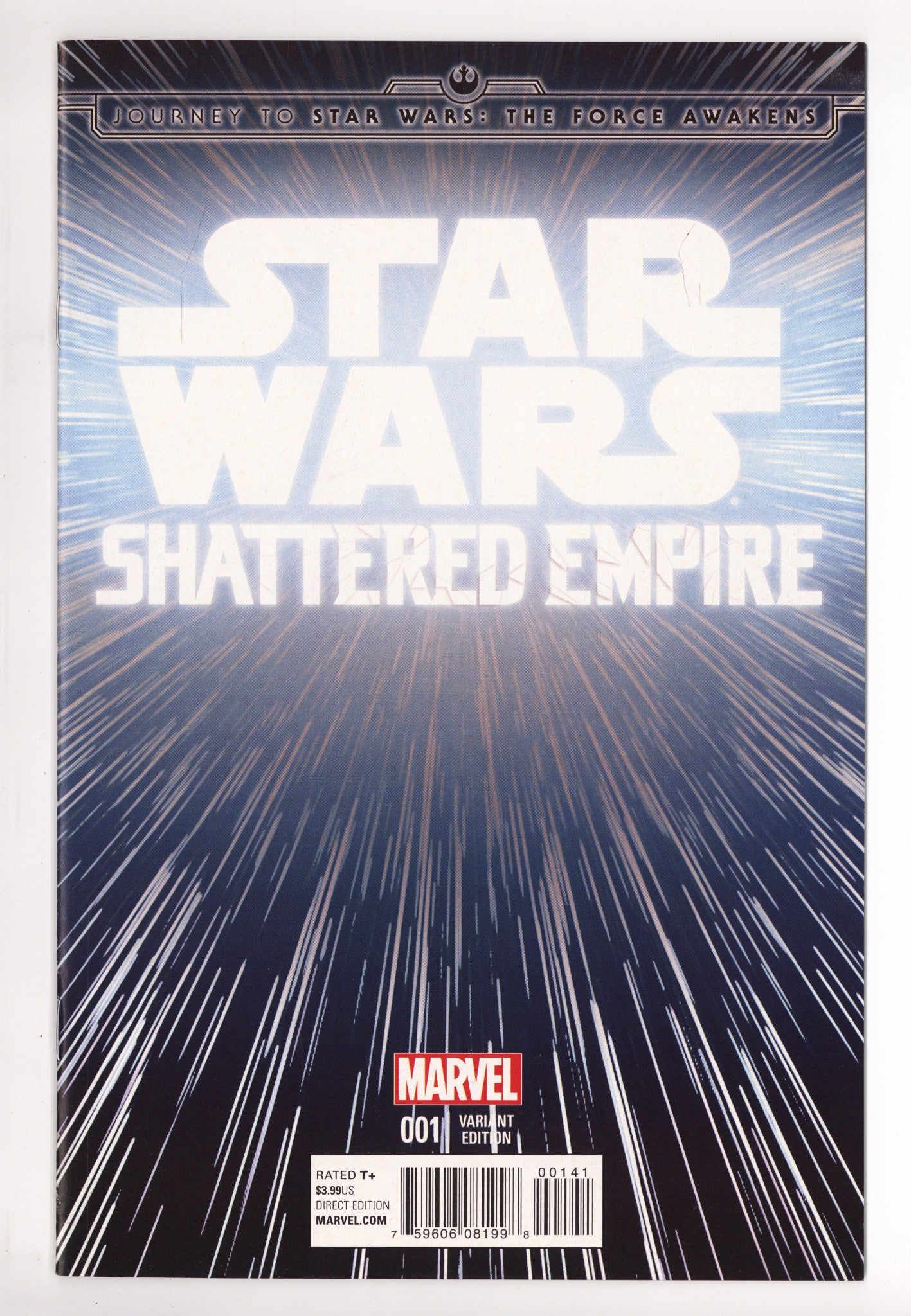 Journey to Star Wars: The Force Awakens - Shattered Empire   1  High Grade   (2015) Hyperspace     Incentive Variant  