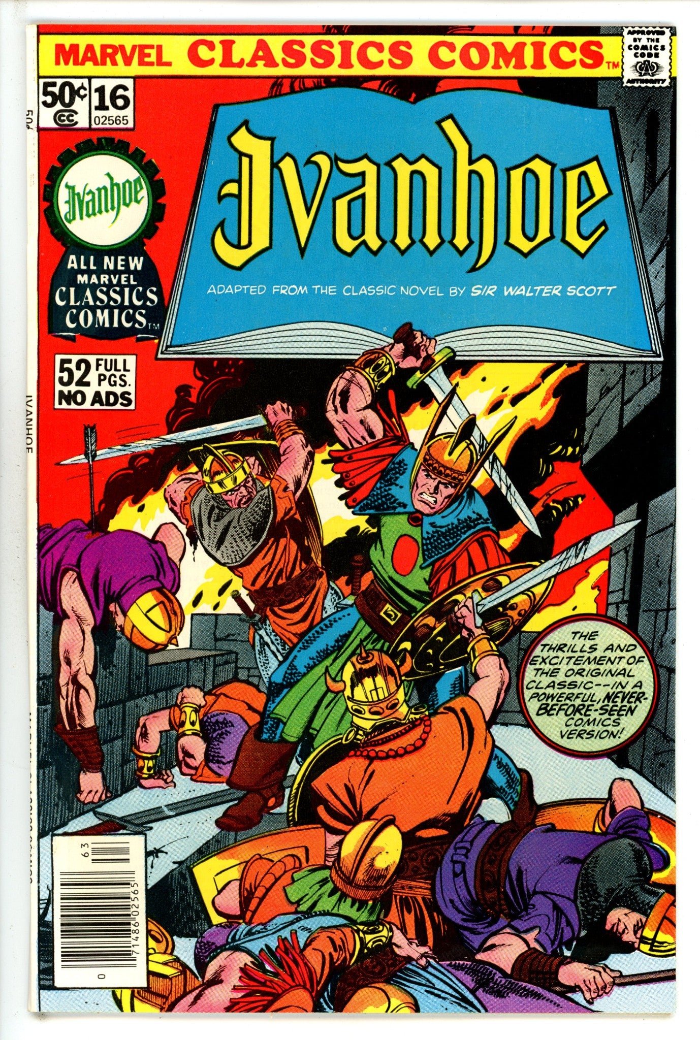 Marvel Classics Comics 16 NM- (1977)