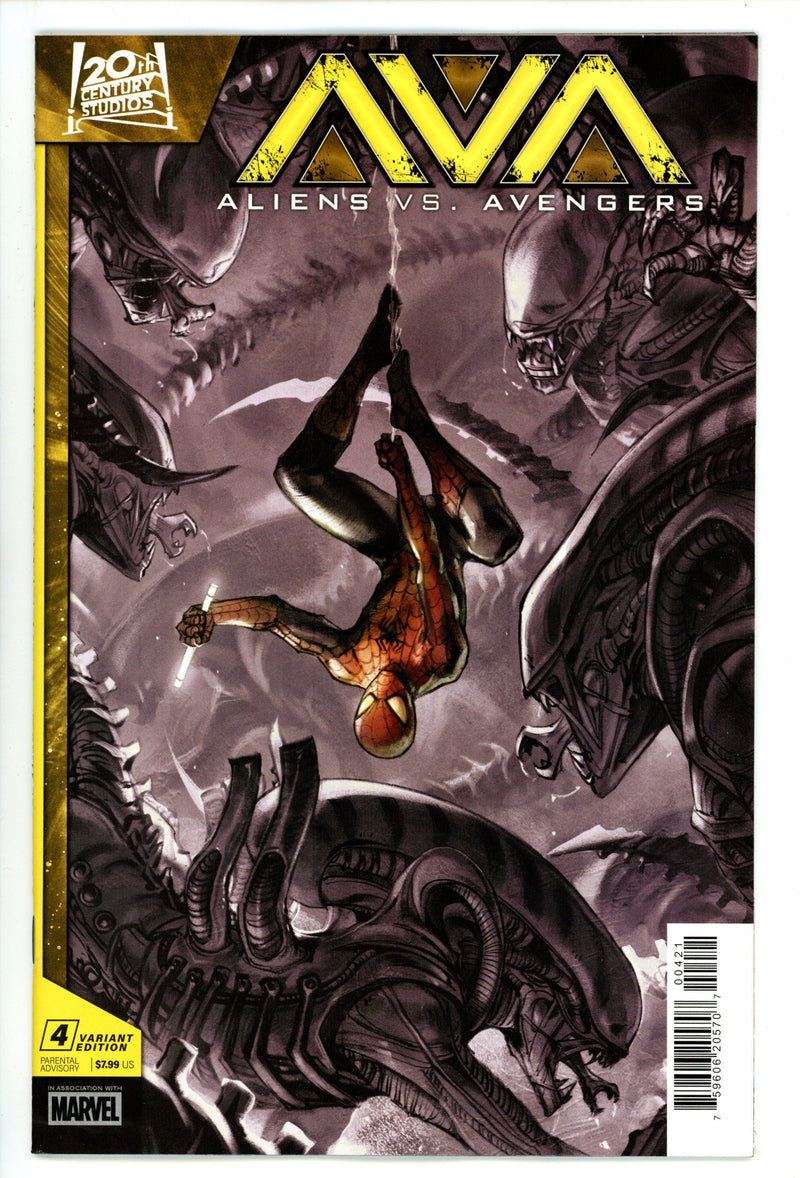 Aliens Vs. Avengers 4 Fong Variant (2025)