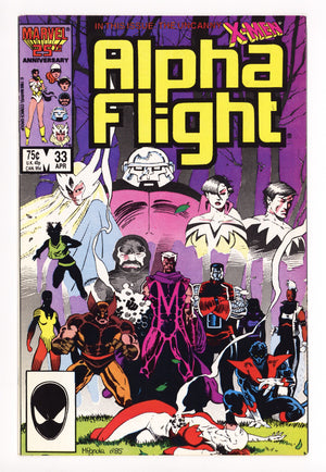Alpha Flight Vol 1 33 VF (8.0) (1986)