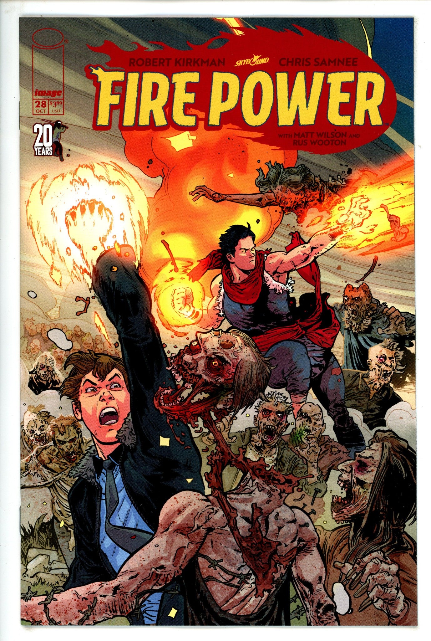 Fire Power 28 Bressan Walking Dead Variant (2023)