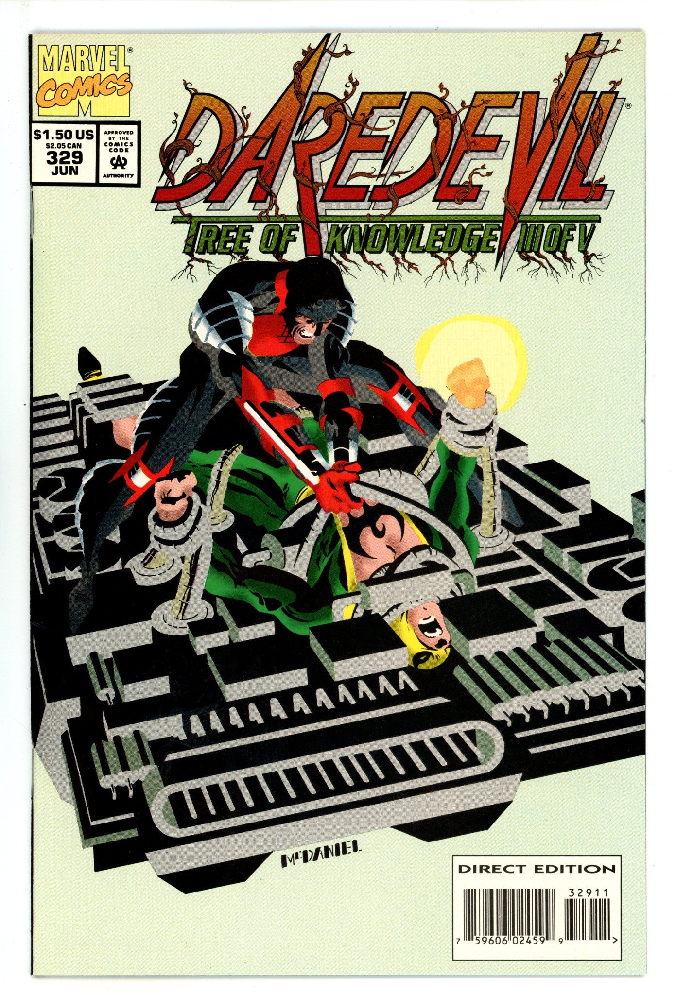 Daredevil Vol 1 329 Mid Grade (1994) 