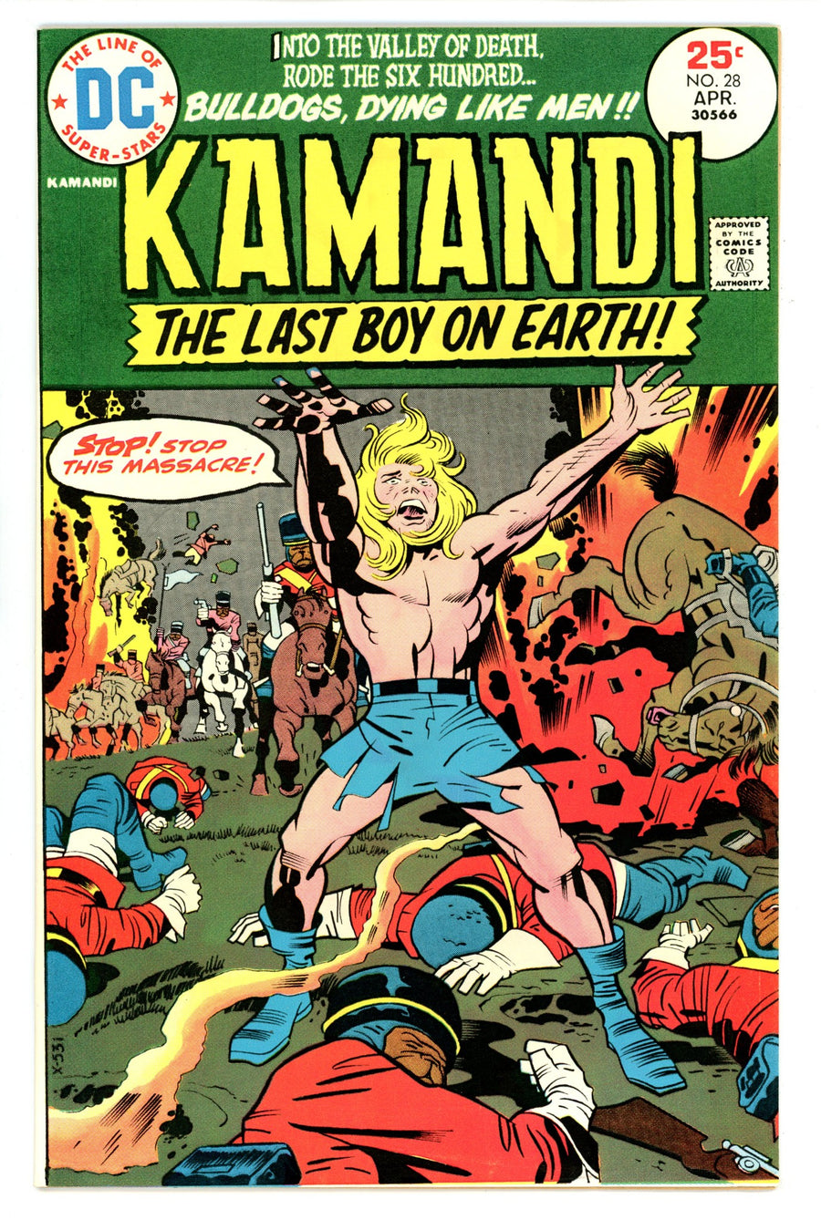 Kamandi, the Last Boy on Earth 28 VF- (7.5) (1975) 
