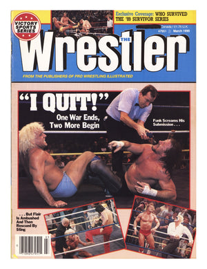 The Wrestler Magazine March Low Grade (1990)