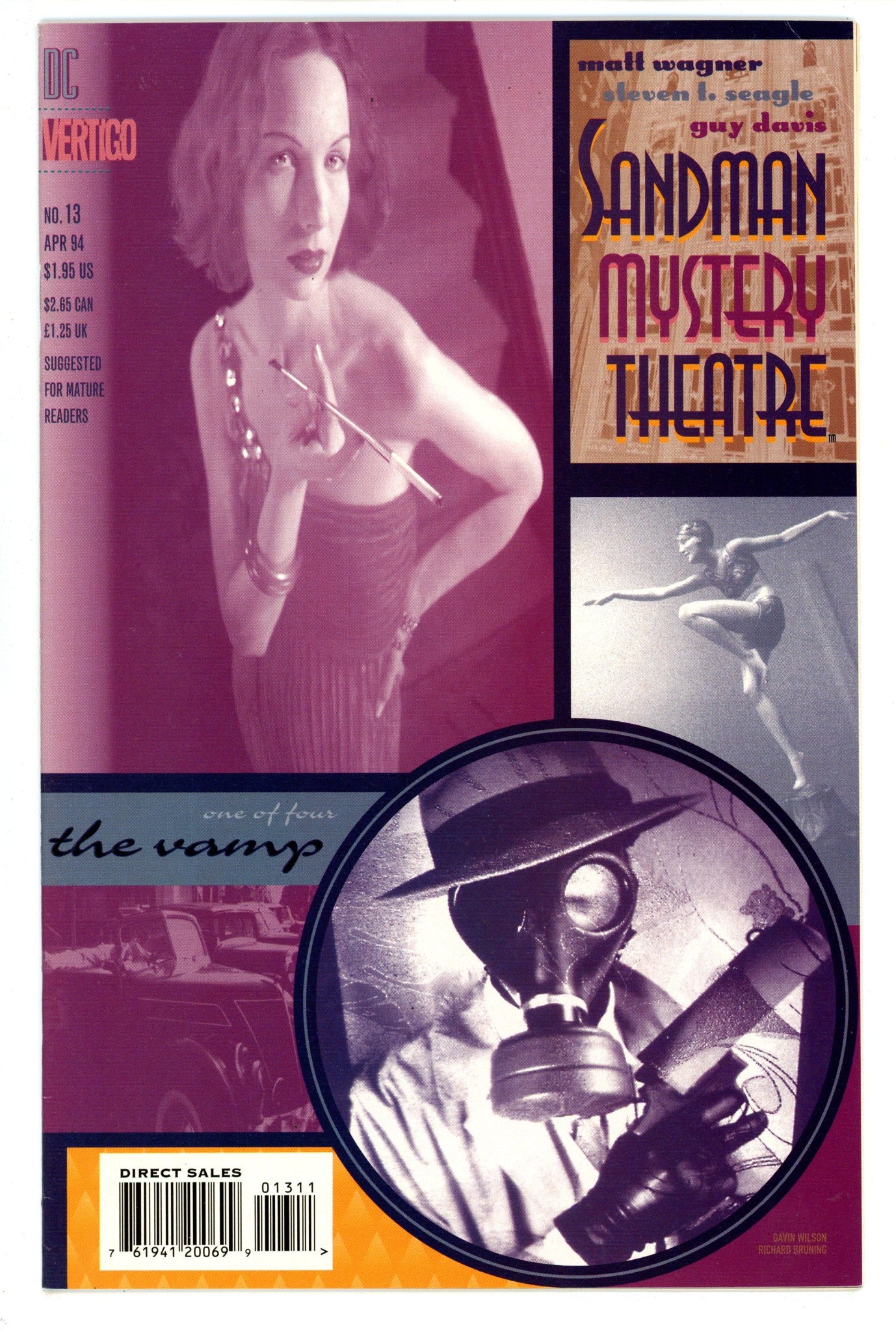 Sandman Mystery Theatre  13  Mid Grade  (1994)   
