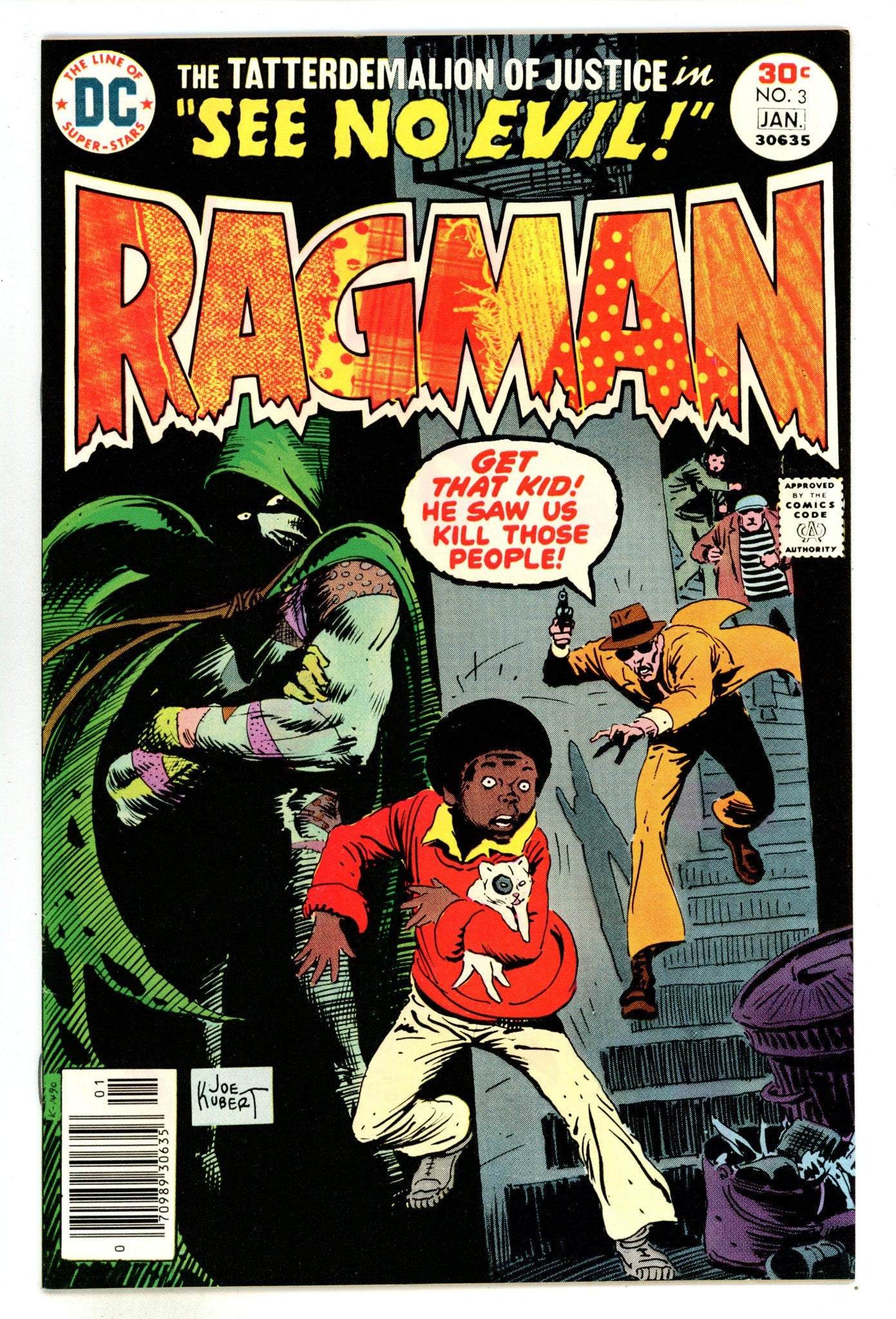 Ragman Vol 1 3 VF+ (8.5) (1976) 