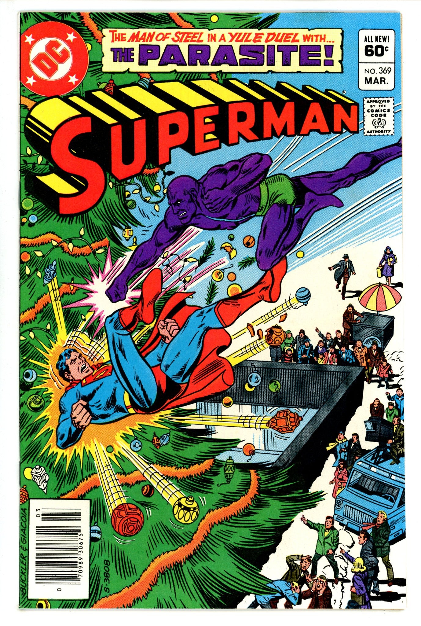 Superman Vol 1 369 Newsstand (1981)