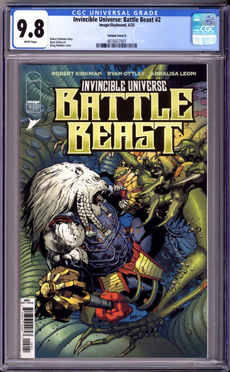 Invincible Universe: Battle Beast 2 CGC 9.8 (NM/M) (2025) Mahnke Variant 