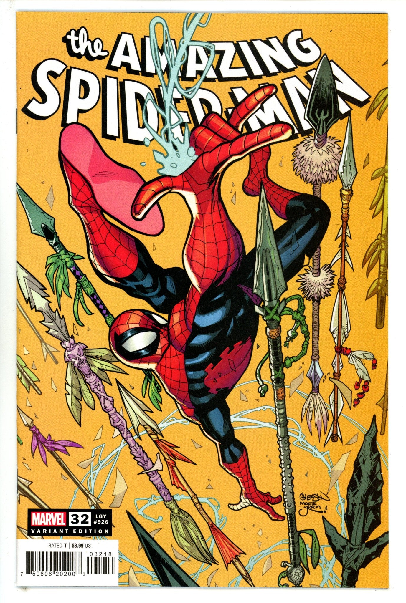 Amazing Spider-Man Vol 6 32 Gleason Incentive Variant NM- (2023)