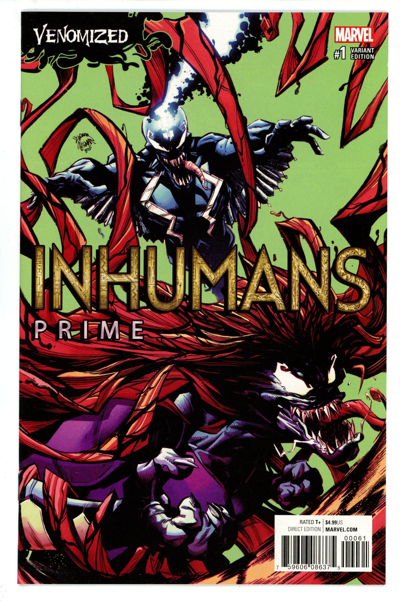 Inhumans Prime 1 High Grade (2017) Stegman Variant 