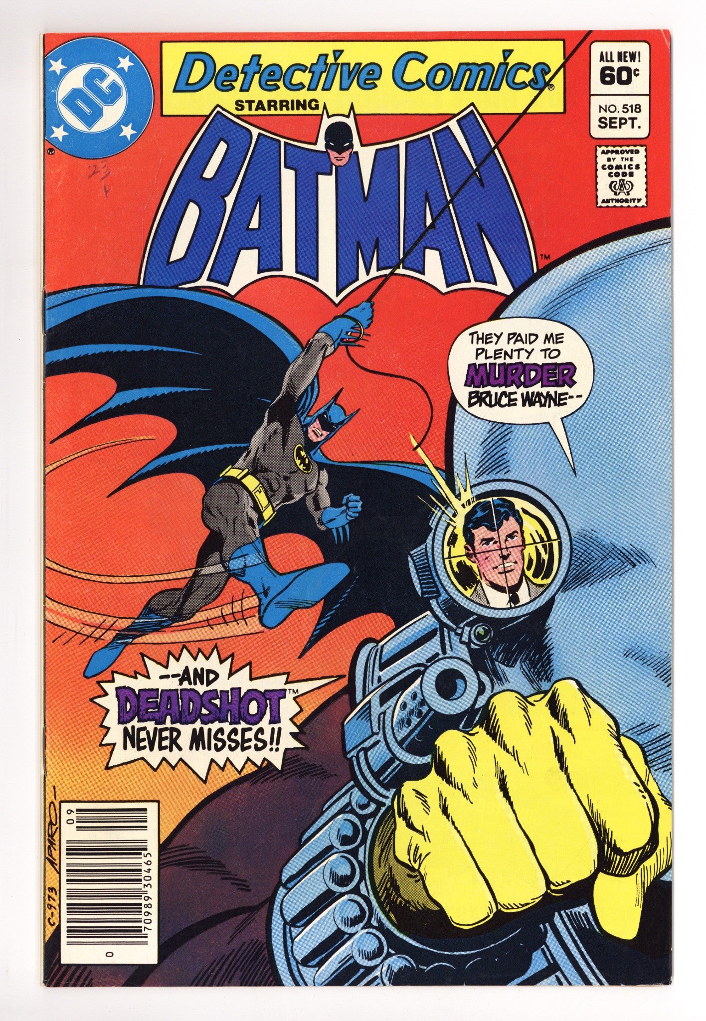 Detective Comics Vol 1 518 Mid Grade (1982) 