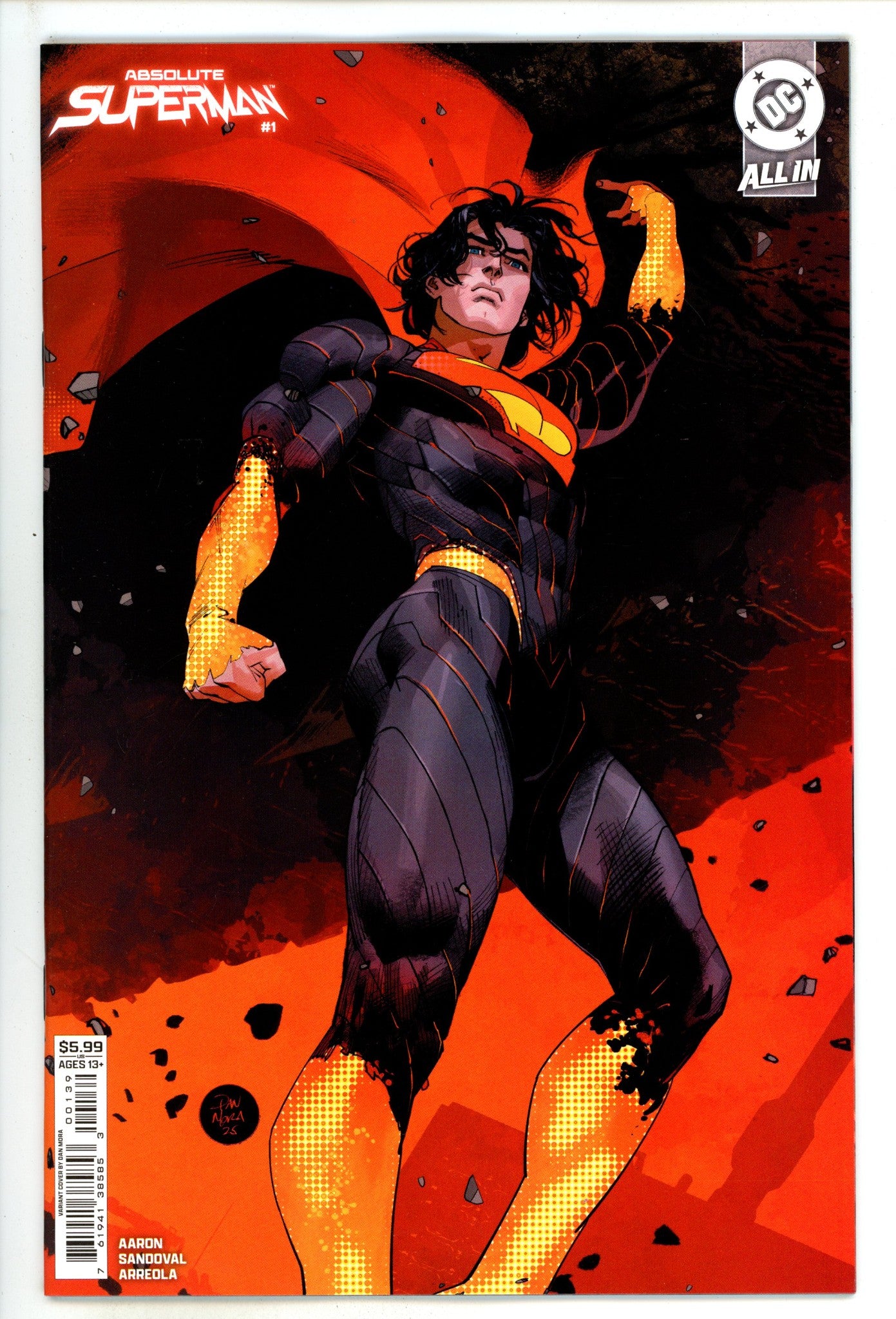 Absolute Superman 1 Mora 4th Print Variant (2025)
