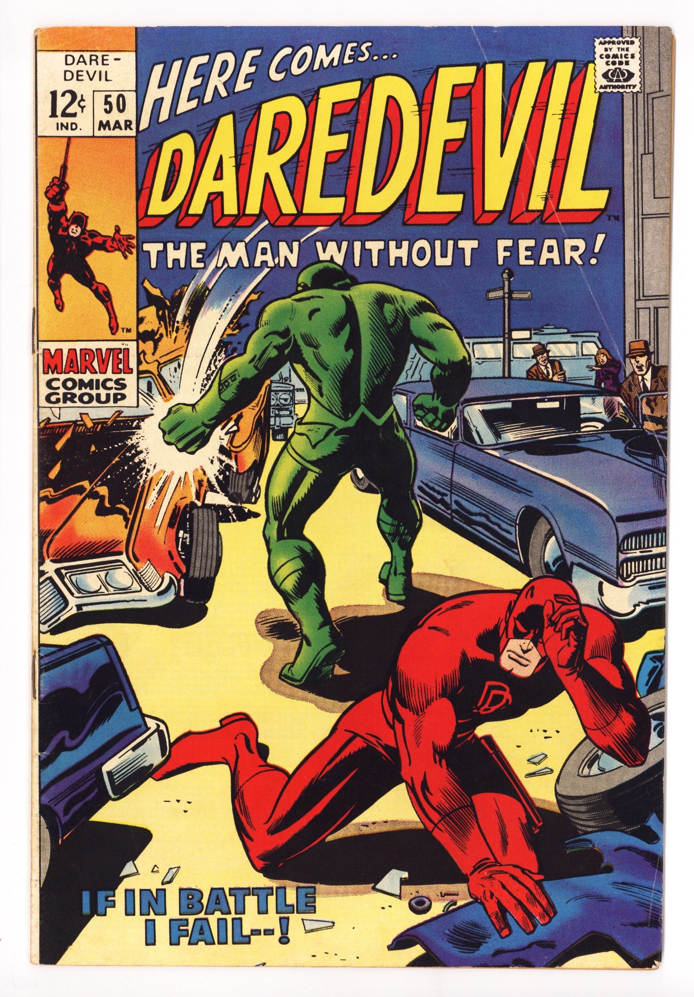 Daredevil Vol 1 50 FN- (5.5) (1969) 
