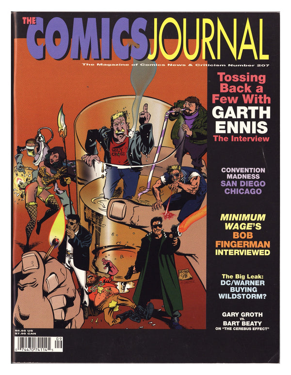 The Comics Journal 207 Mid Grade (1998)