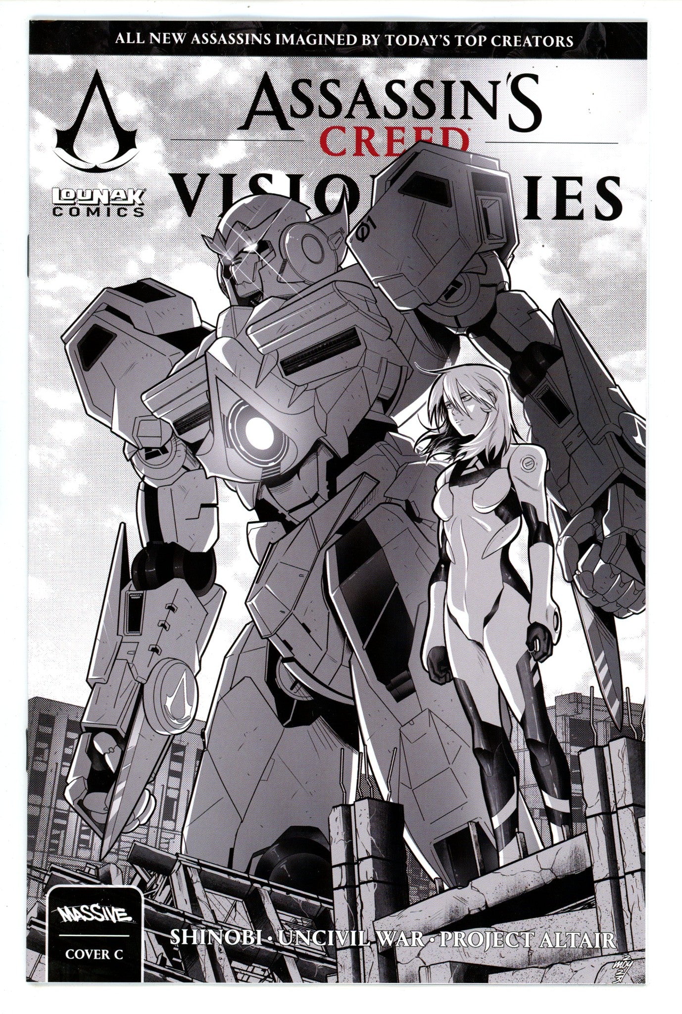 Assassins Creed Shinobi Uncivil War 1 Marco Variant (2024)