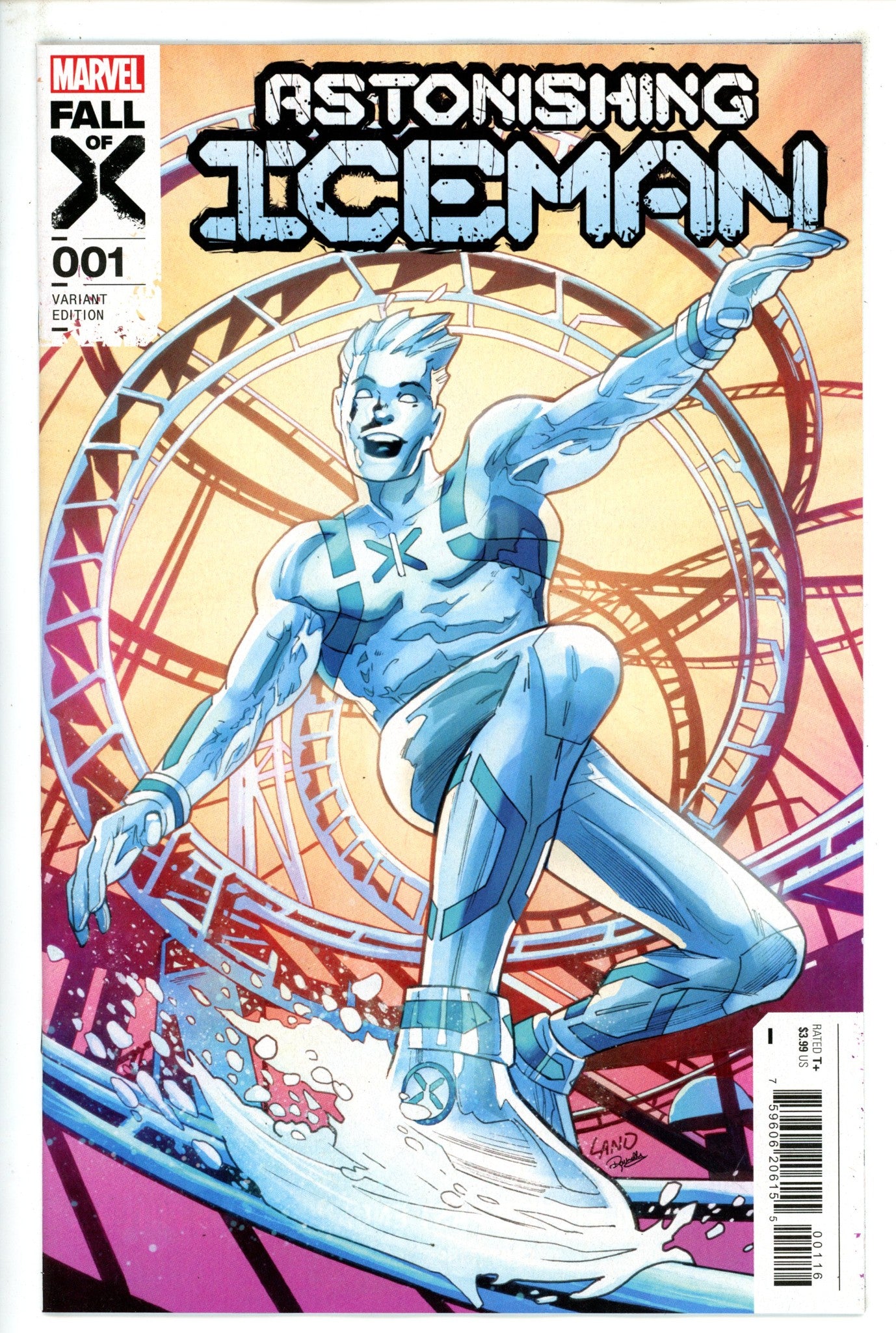 Astonishing Iceman 1 Land Incentive Variant NM (2023)