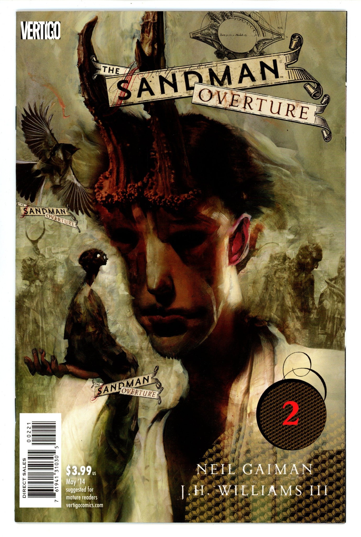 The Sandman: Overture2High Grade(2014) McKeanVariant