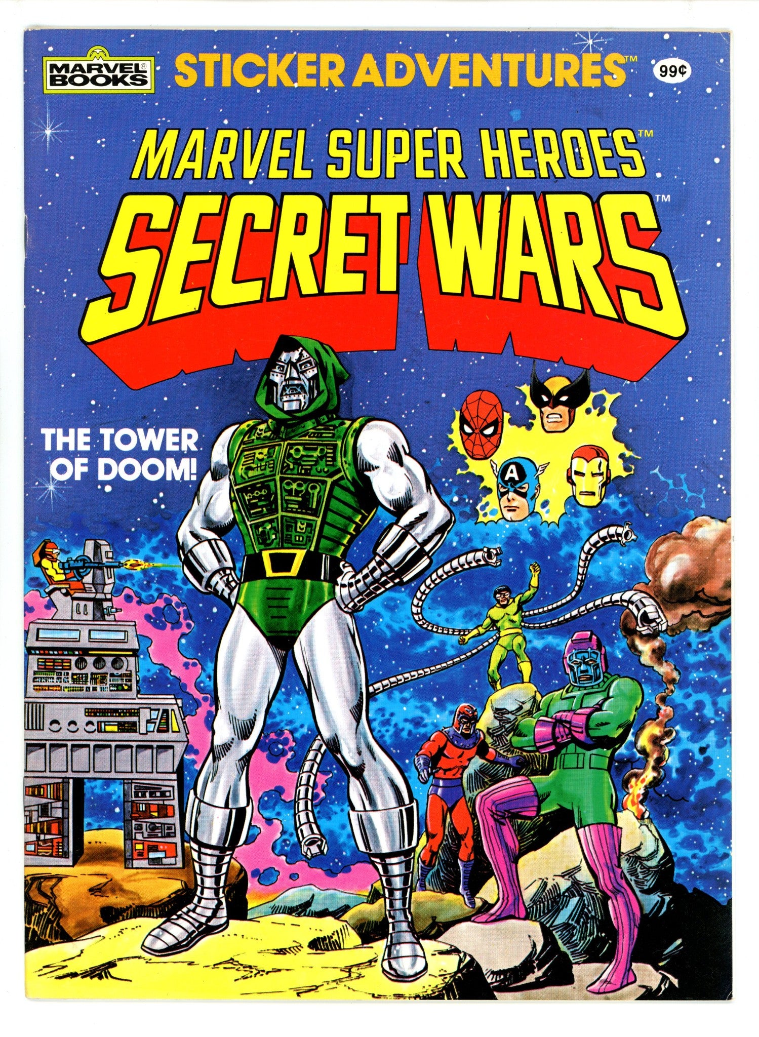 Sticker Adventures: Marvel Super Heroes Secret Wars [nn] Complete FN/VF (1984)